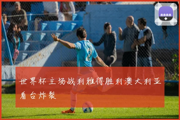 世界杯主场战利雅得胜利澳大利亚看台炸裂